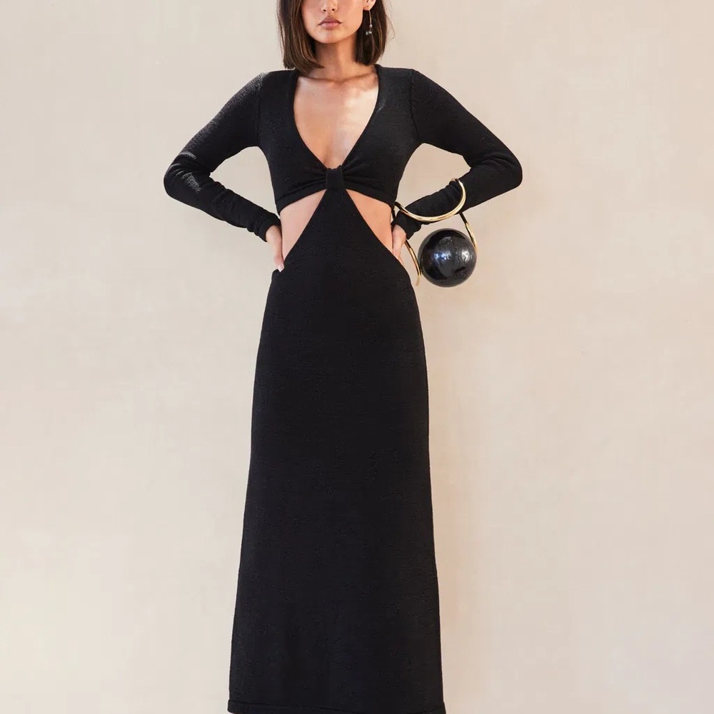 Cult Gaia NWT black dress